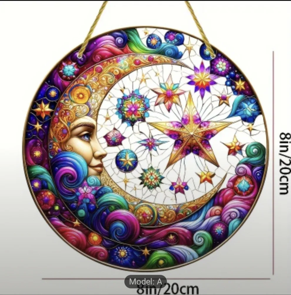 Celestial Acrylic Suncatcher